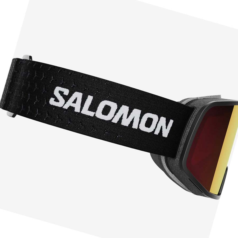 Salomon LO FI SIGMA Erkek Gözlük Siyah Beyaz | TR 2897JPQ